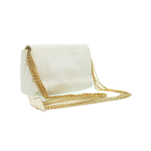 Chanel Coco Mark Mini Chain Shoulder Bag White - Picture 2 of 9